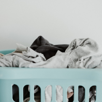 Laundry in Basket